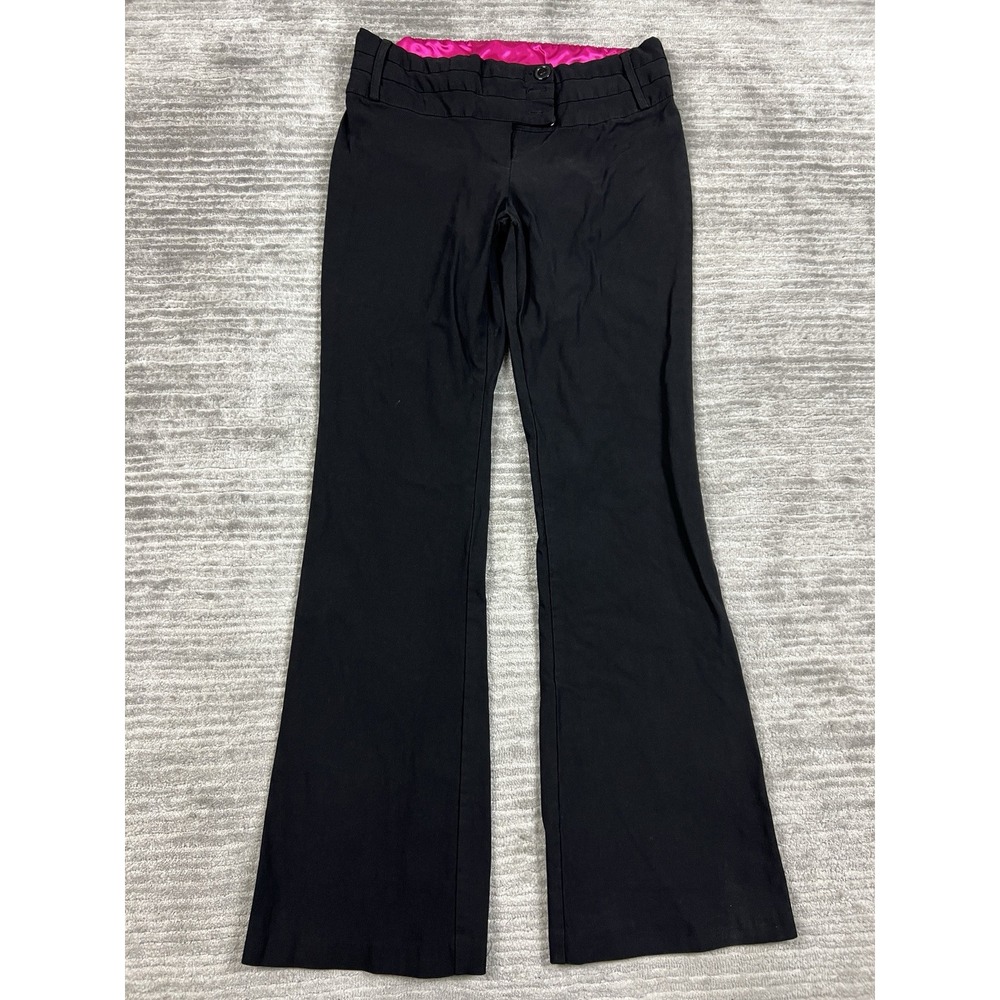 Rue 21 Pants Womens 11/12 Black Career Rayon Blend Made in USA